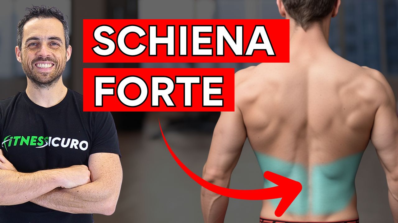 SCHIENA FORTE con UN SOLO esercizio: ecco come!