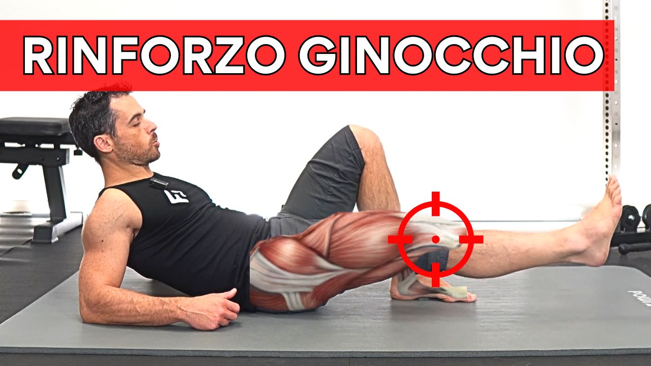Soli 10 minuti per RINFORZARE le GINOCCHIA: prova questo allenamento!