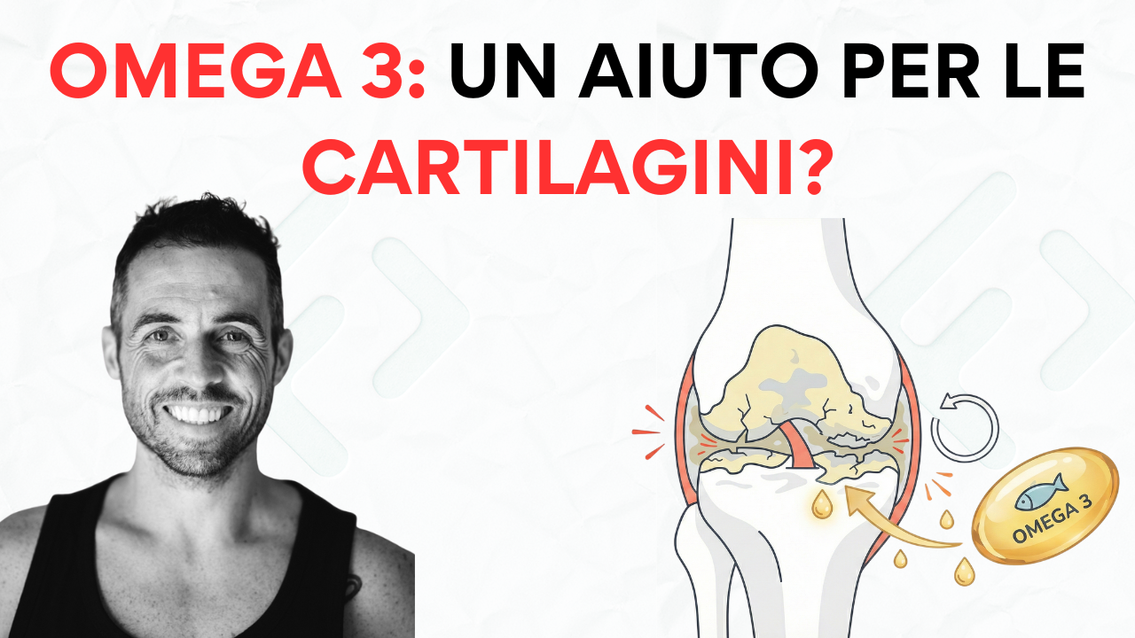 Gli Omega 3 possono aiutare le cartilagini?