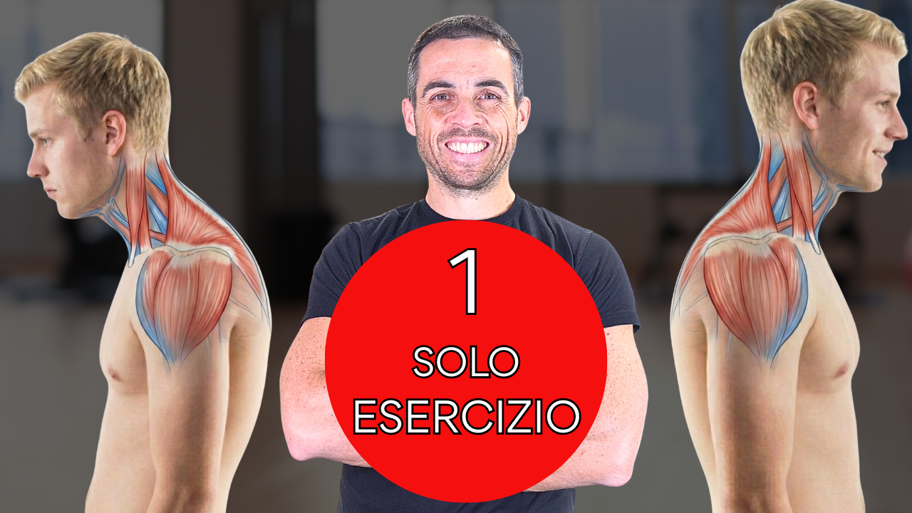 Basta UN esercizio per "raddrizzare" le SPALLE: ecco quale!