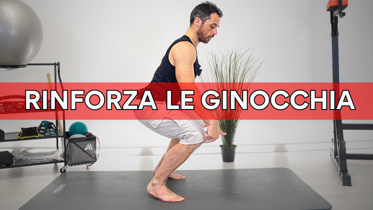 Come avere GINOCCHIA FORTI con 1 SOLO esercizio (semplice)