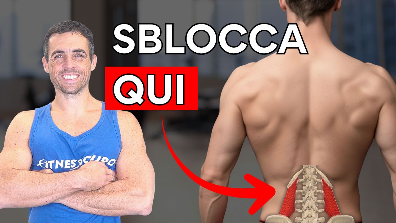 1 SOLO esercizio ti SBLOCCA la BASSA SCHIENA: ecco quale!