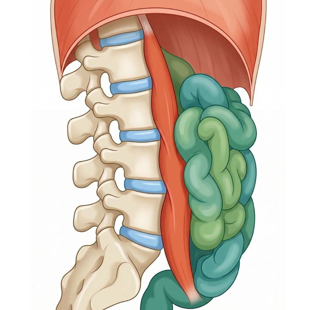 Colonna lombare e intestino